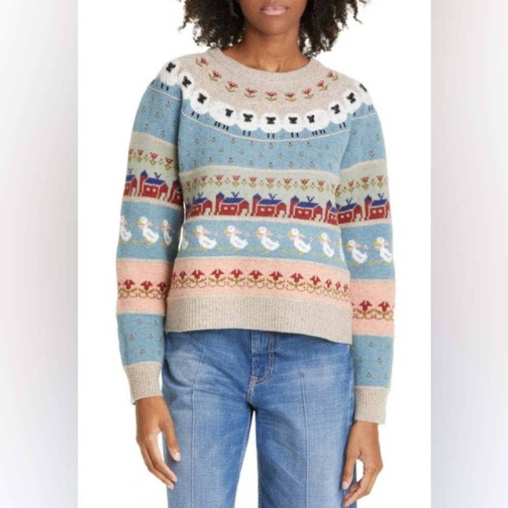 ISO - Sea NY Samira Sheep Sweater 🐑🦆💙